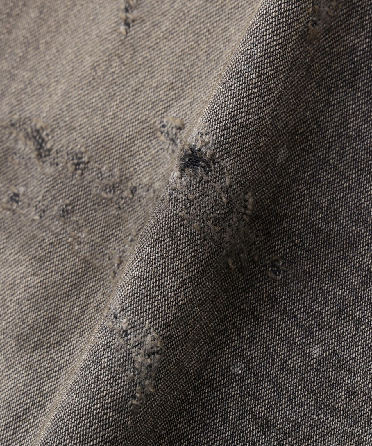 ANCELLM/アンセルム/DENIM WIDE SLACKS