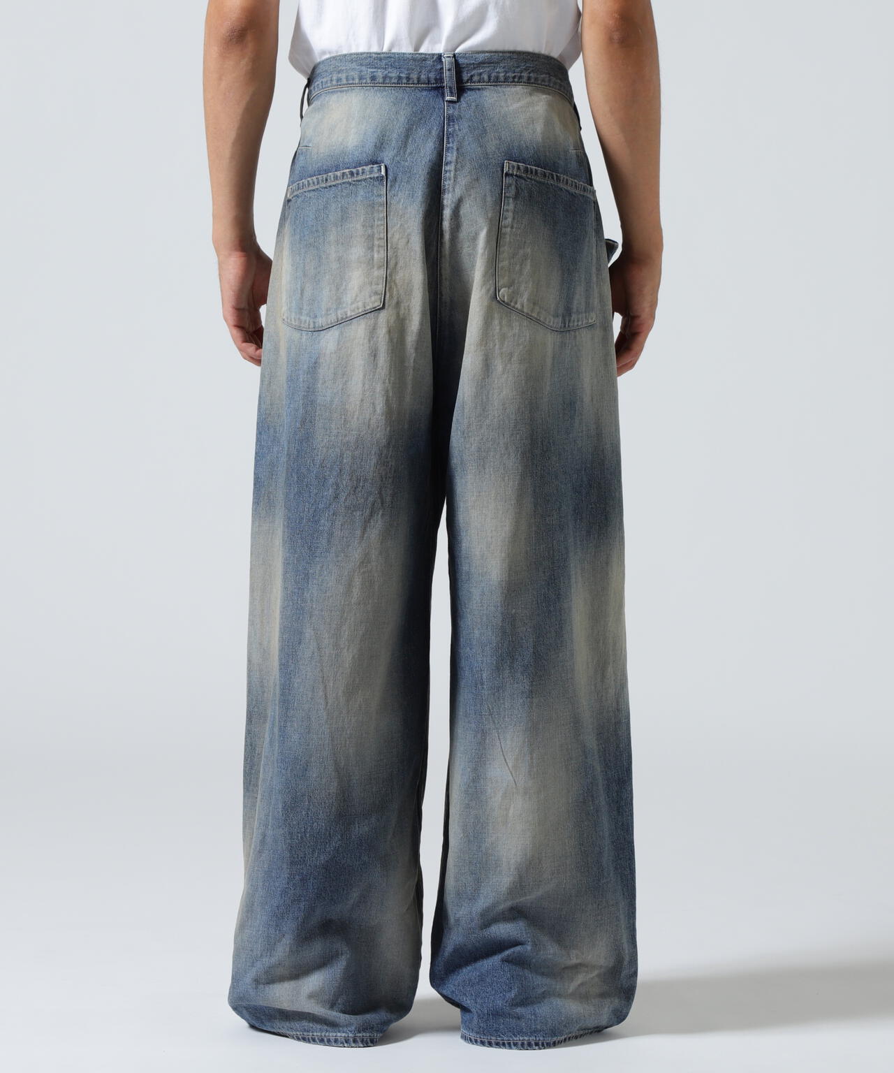 ANCELLM/アンセルム/DENIM WIDE SLACKS