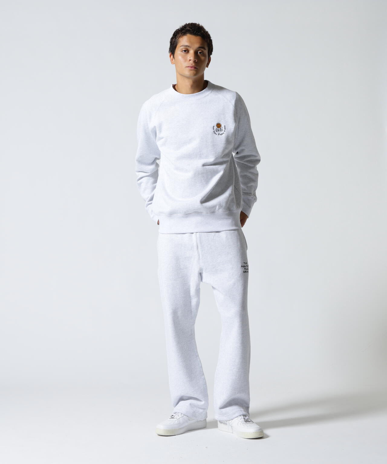 The Make Happy Studio/ザメイクハッピーストゥディオ/RAGLAN CREWNECK SWEAT