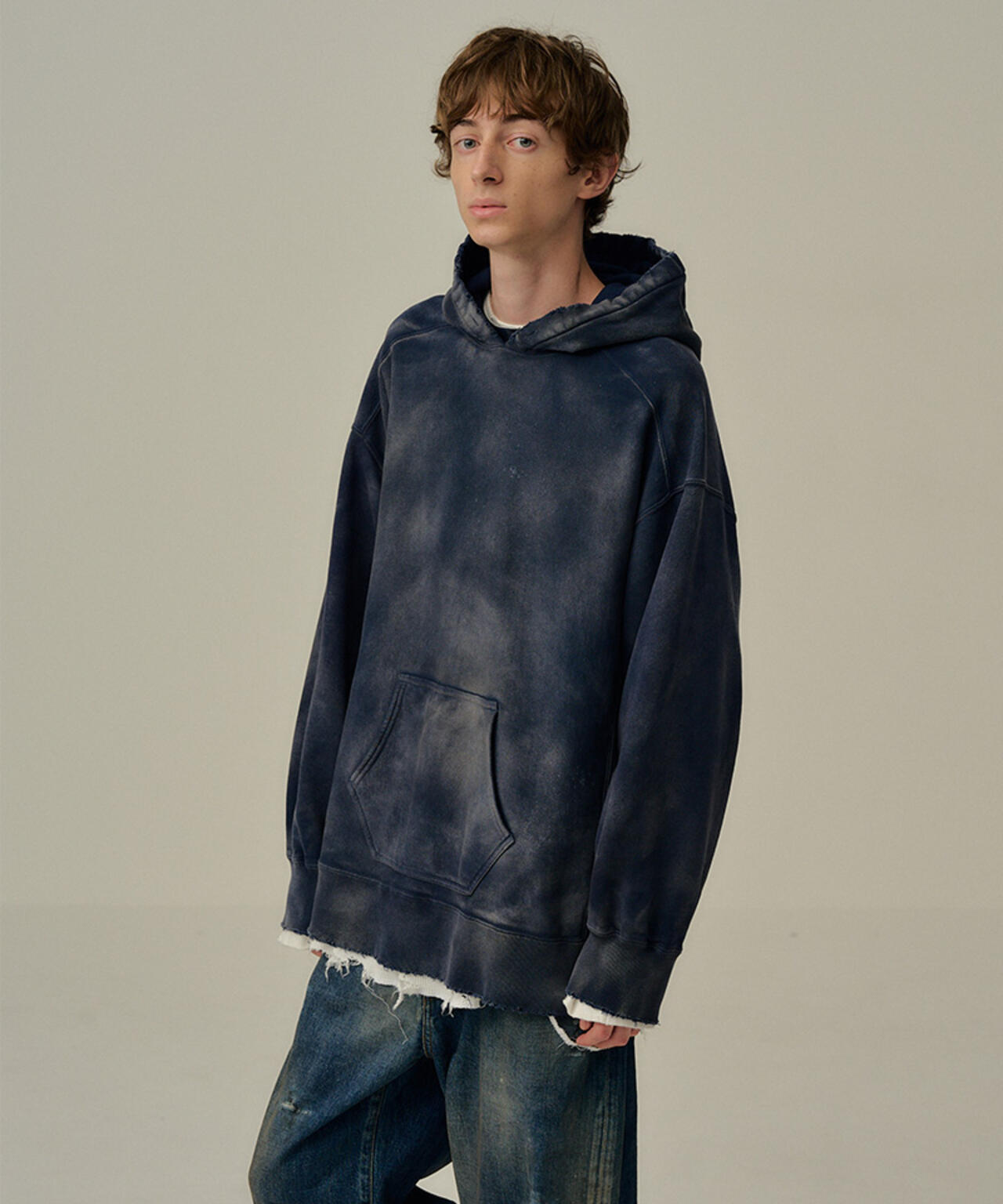 ANCELLM/アンセルム/SWITCHING HOODIE