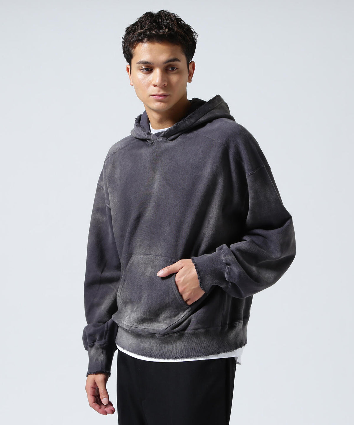 ANCELLM/アンセルム/SWITCHING HOODIE