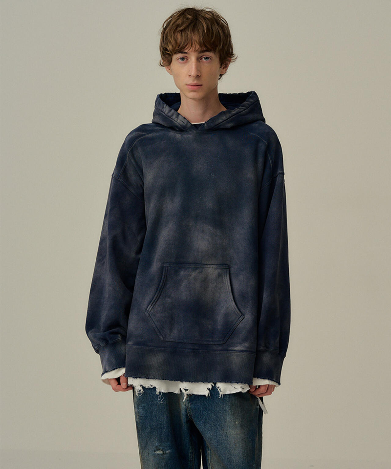 ANCELLM/アンセルム/SWITCHING HOODIE