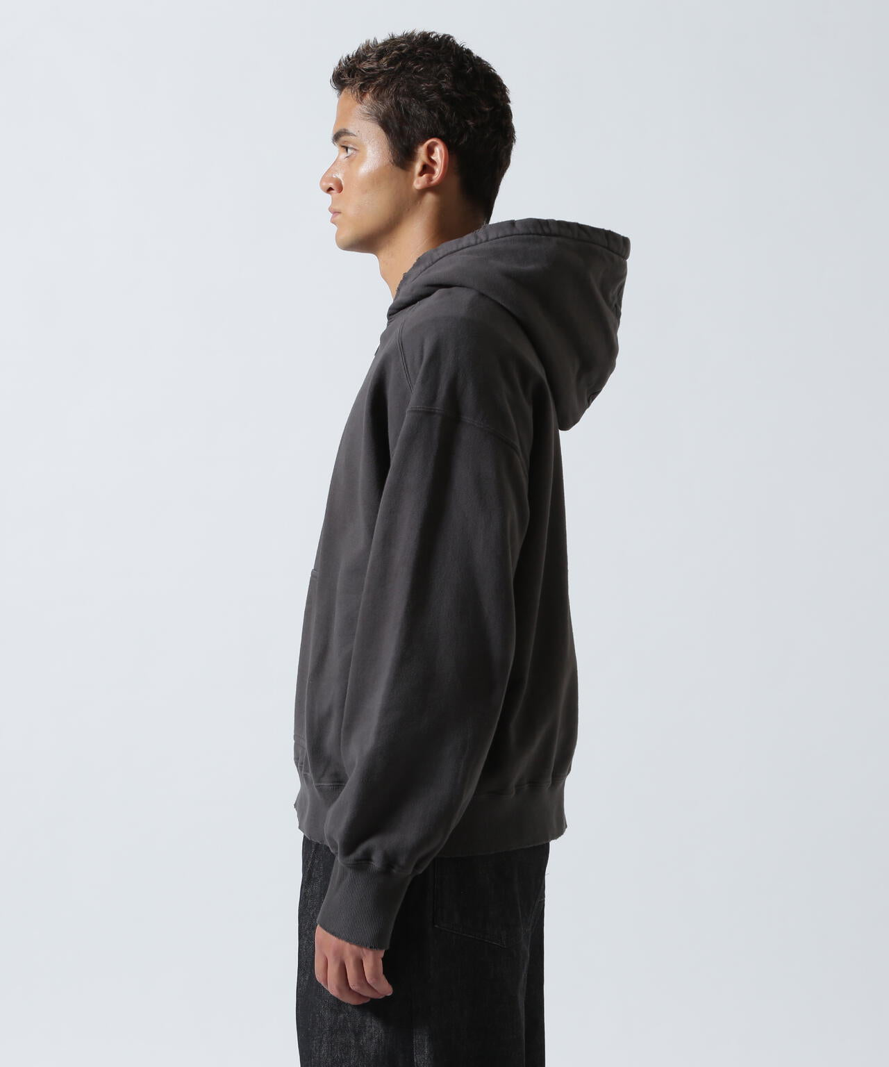 ANCELLM/アンセルム/HALF ZIP HOODIE