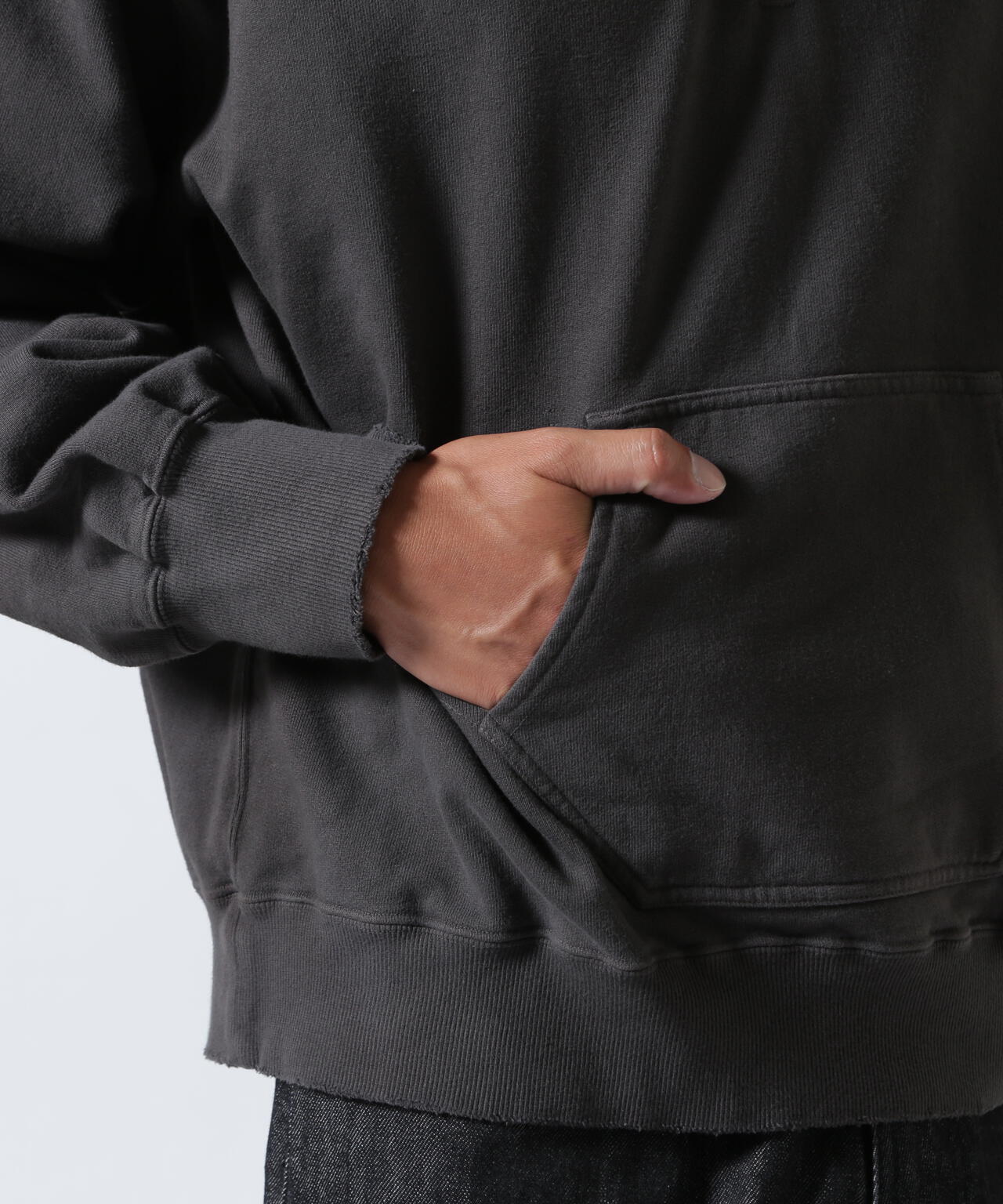 ANCELLM/アンセルム/HALF ZIP HOODIE