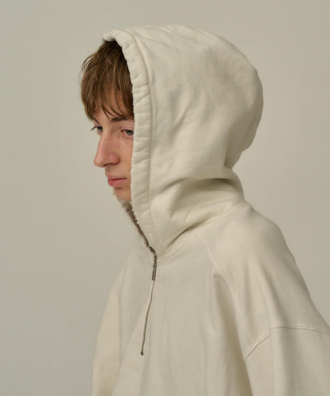 ANCELLM/アンセルム/HALF ZIP HOODIE