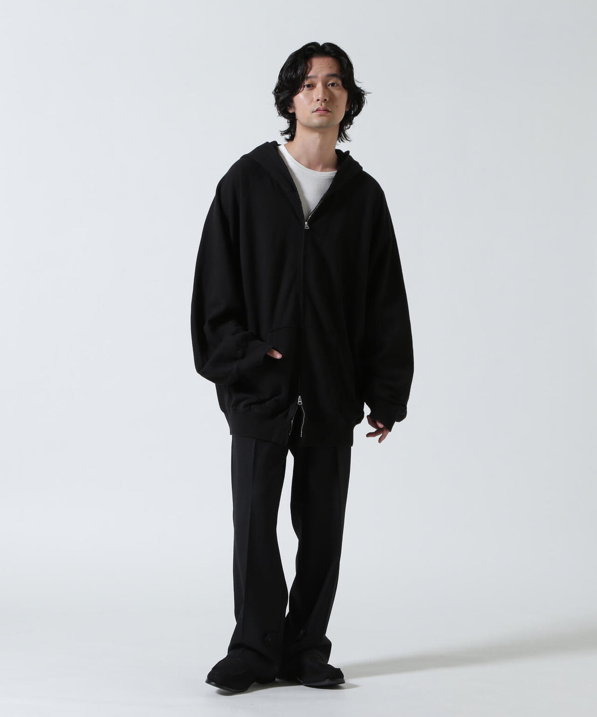 ANCELLM/アンセルム/SWEAT HOODIE COAT