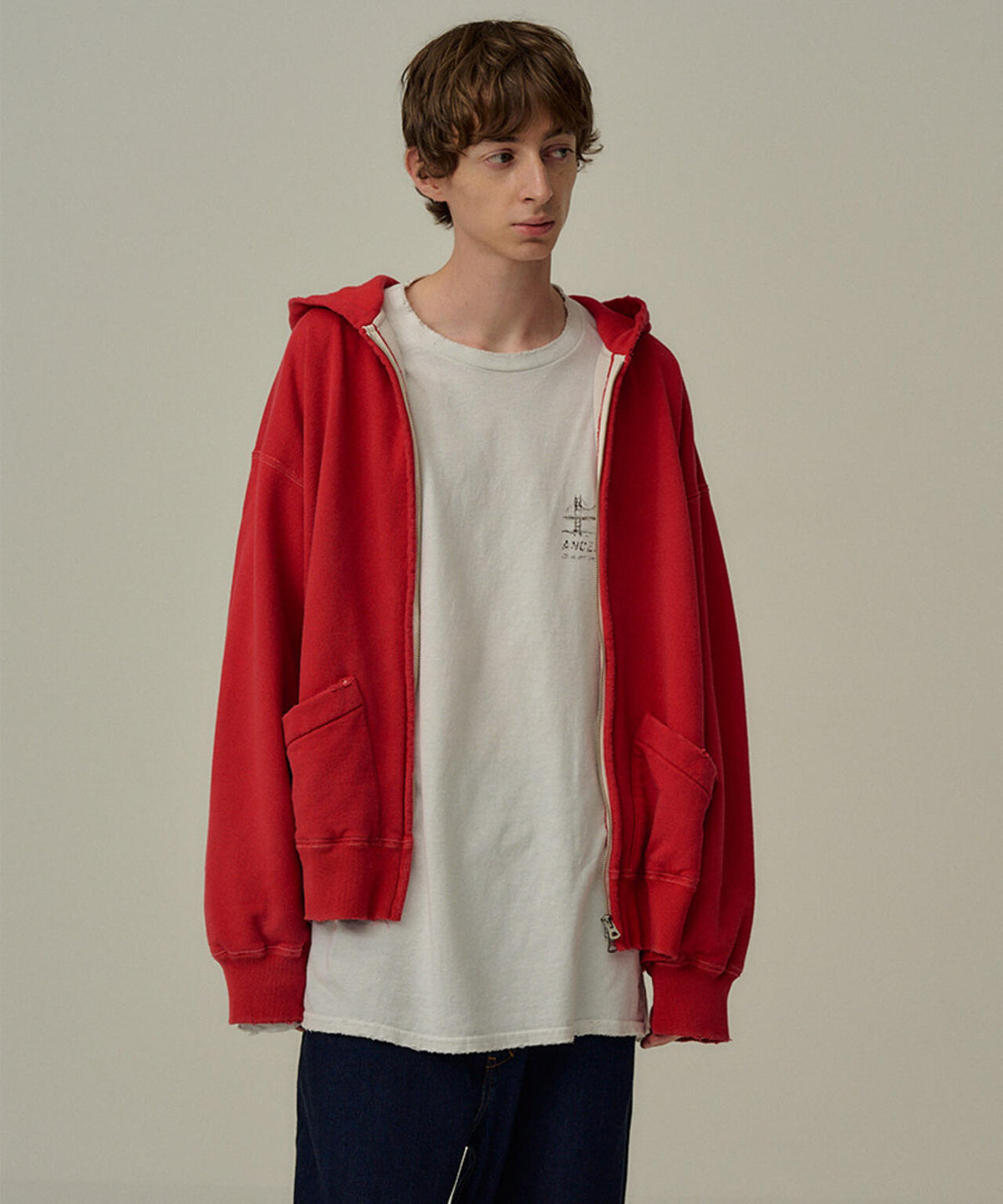 ANCELLM/アンセルム/ZIP UP HOODIE