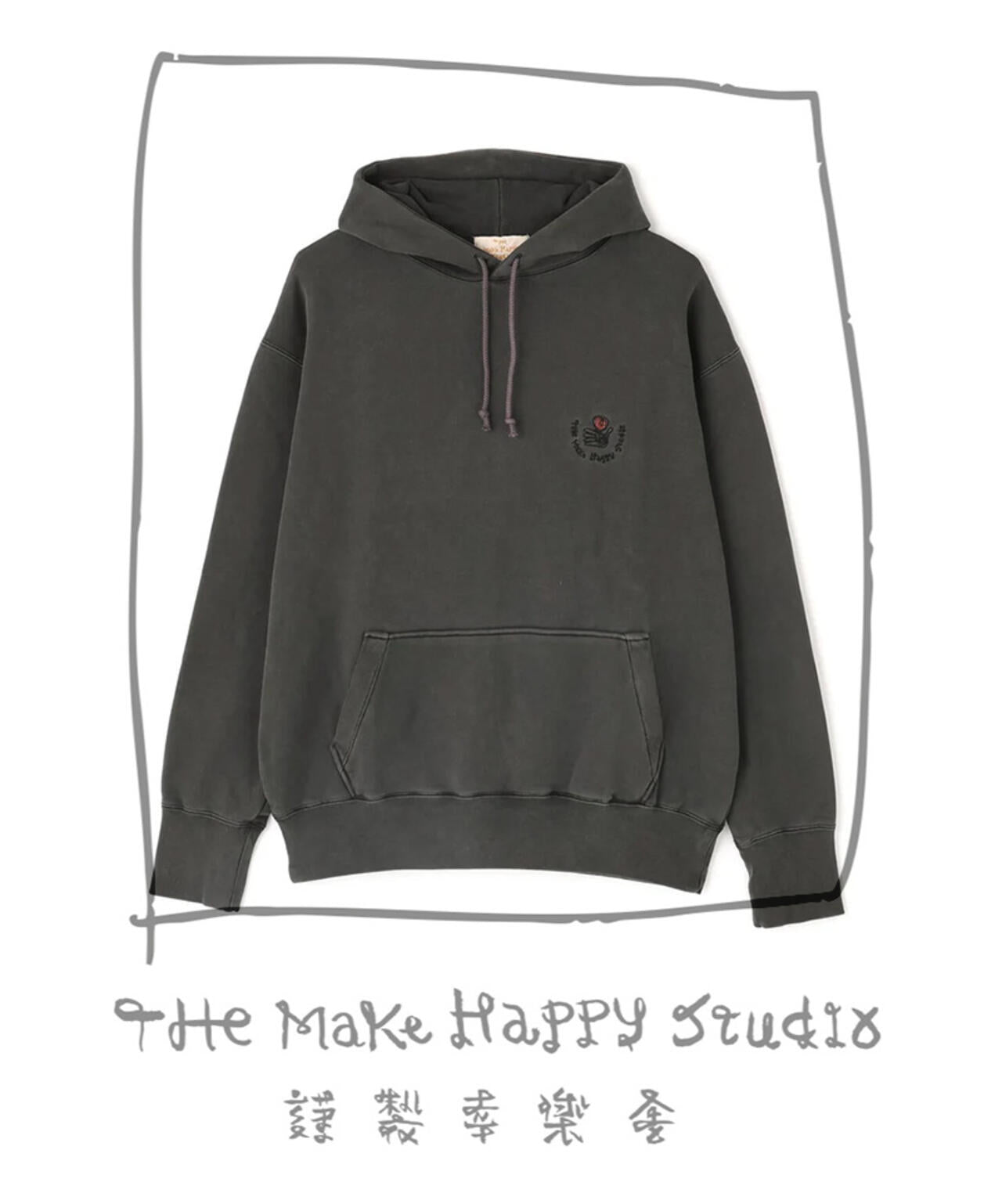 The Make Happy Studio/ザメイクハッピーストゥディオ/SWEAT HOODY