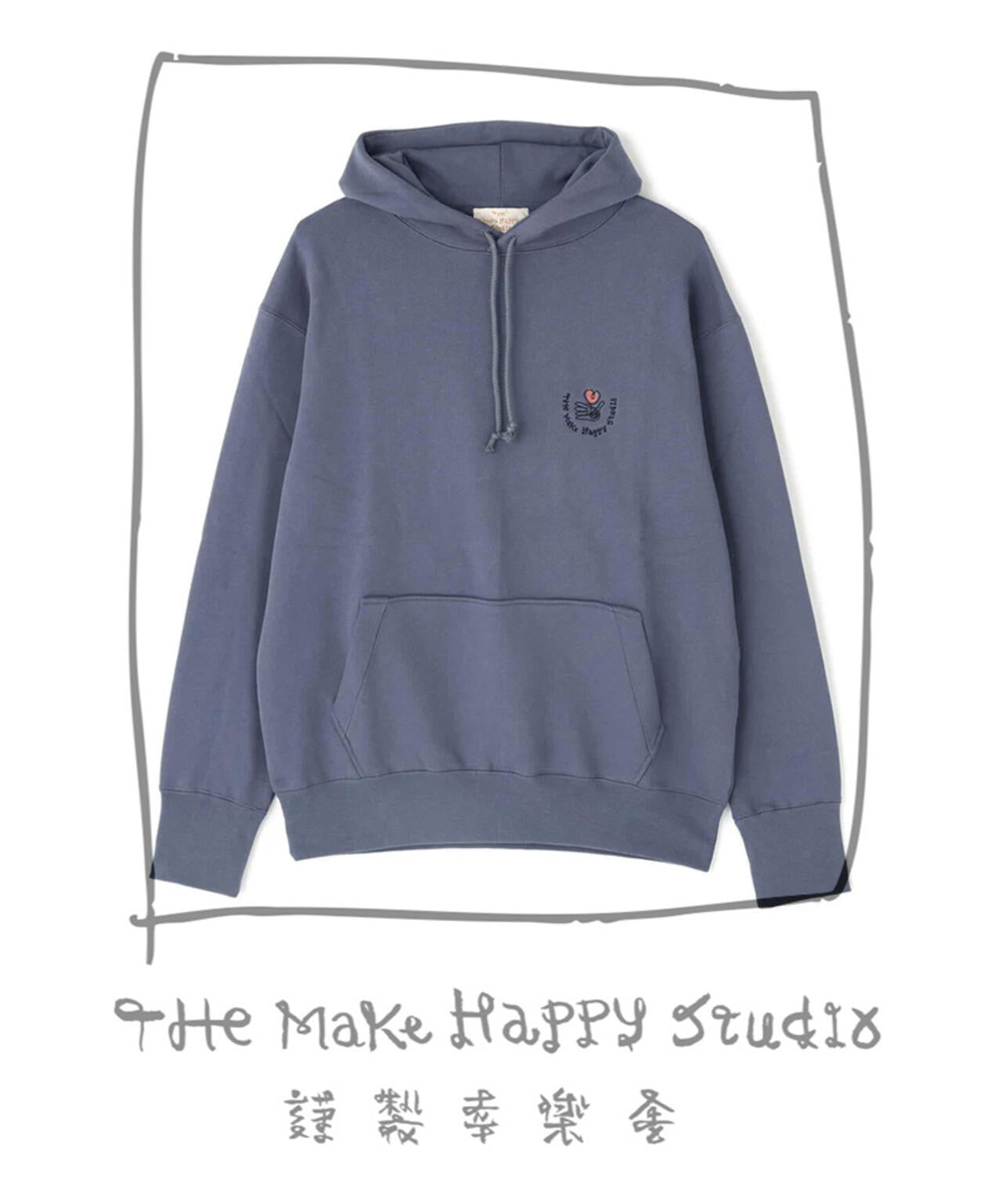 The Make Happy Studio/ザメイクハッピーストゥディオ/SWEAT HOODY