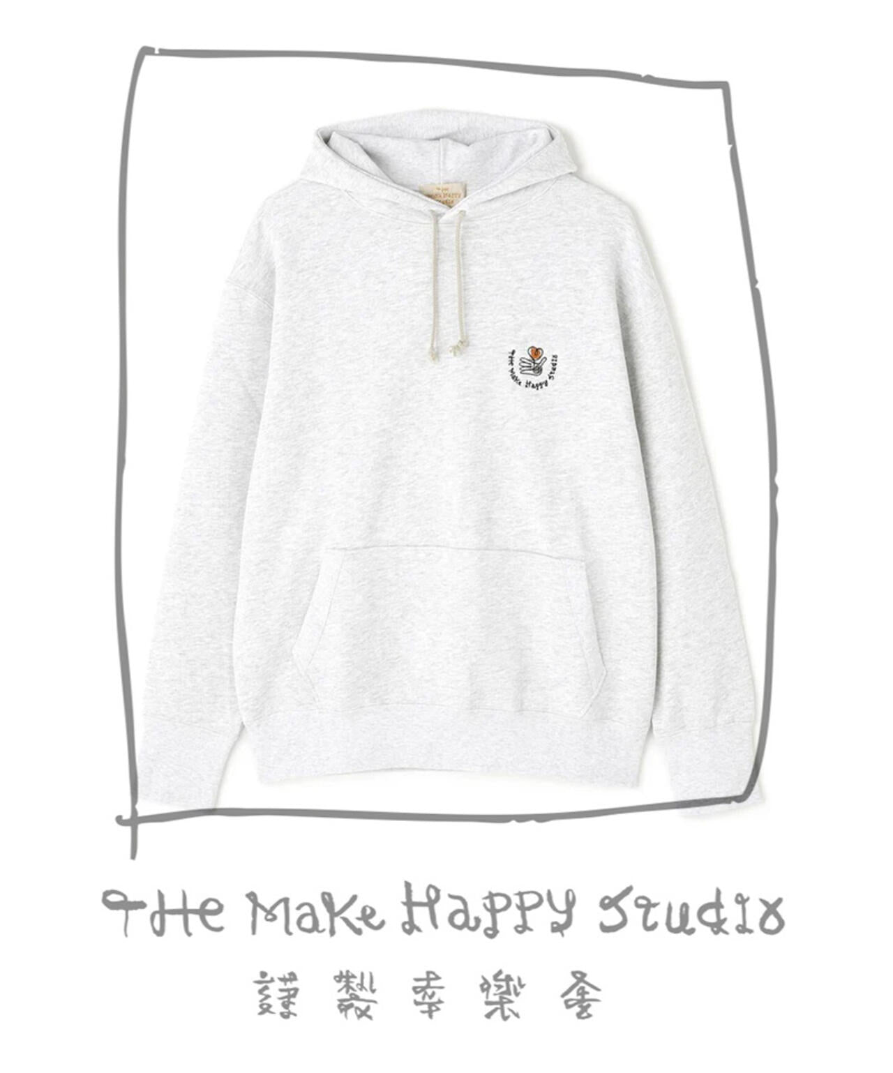 The Make Happy Studio/ザメイクハッピーストゥディオ/SWEAT HOODY