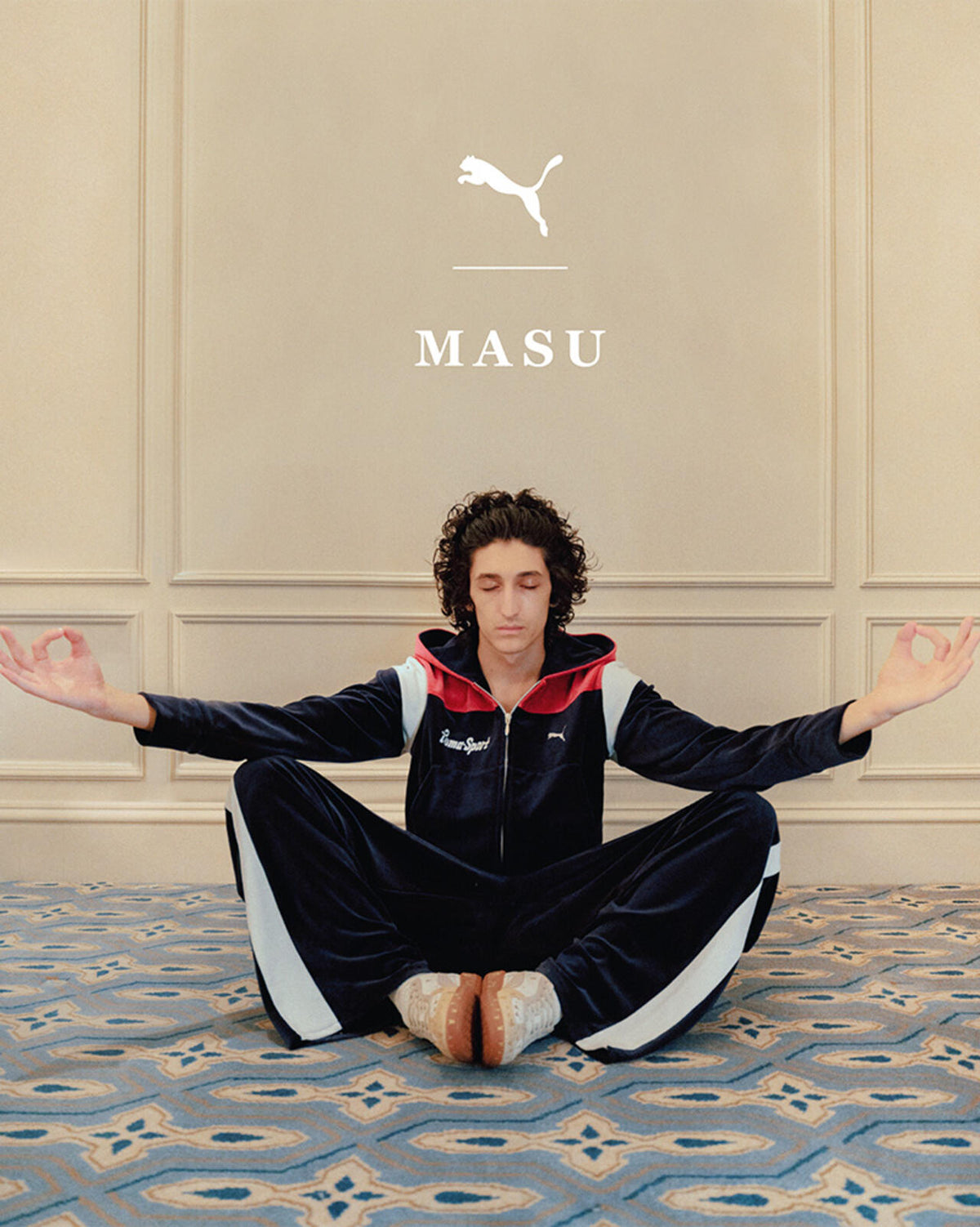 PUMA×MASU/プーマ×エムエーエスユー/T7 SHORT TRACK HOODIE