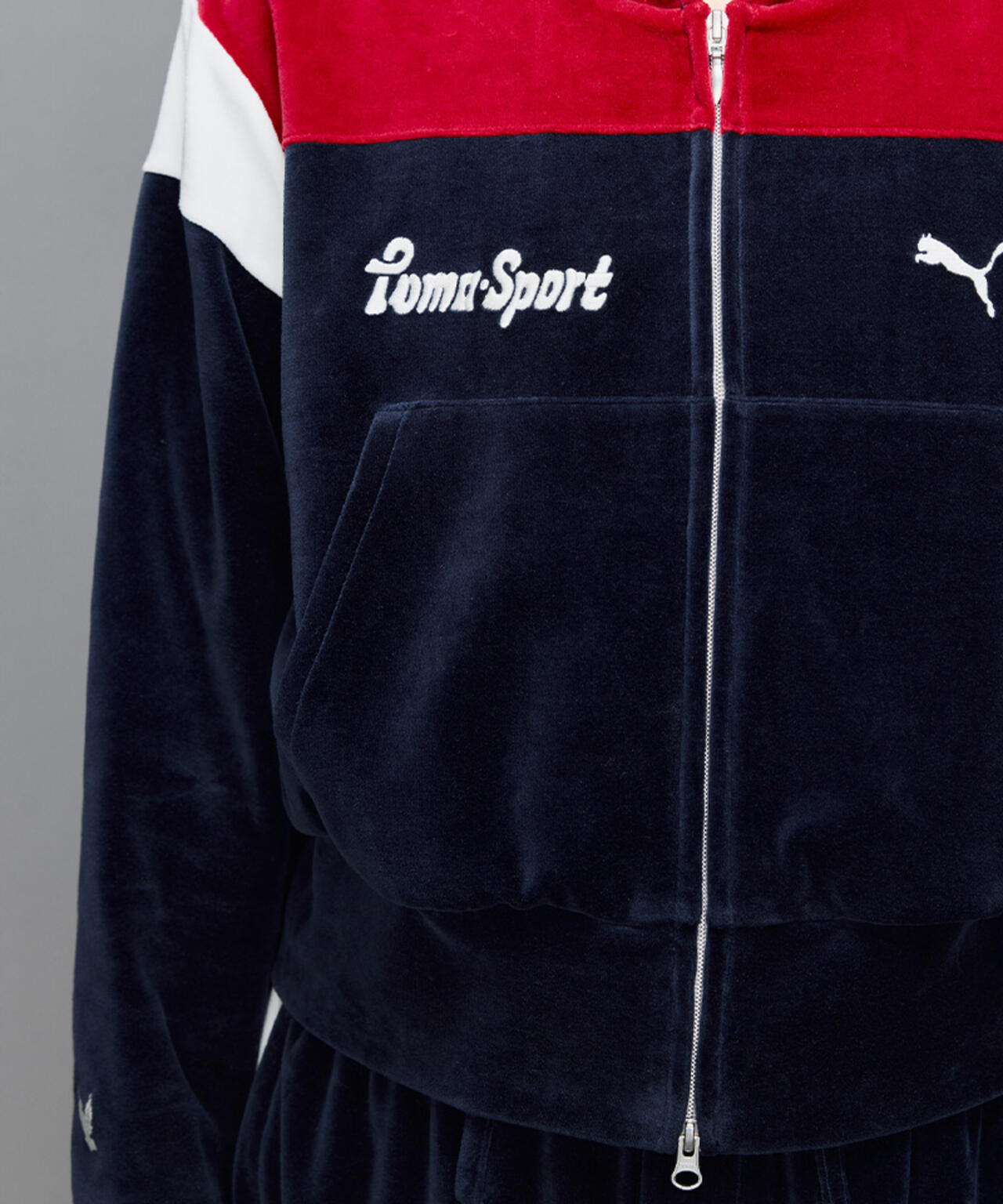 PUMA×MASU/プーマ×エムエーエスユー/T7 SHORT TRACK HOODIE