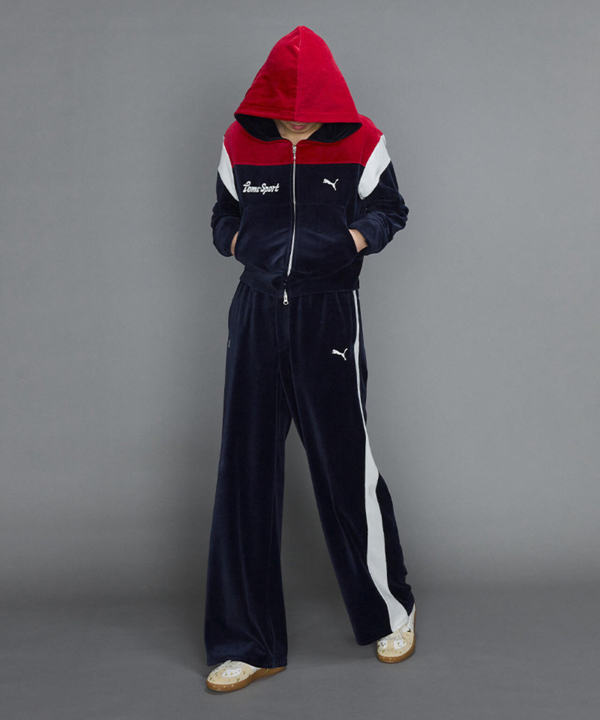 PUMA×MASU/プーマ×エムエーエスユー/T7 SHORT TRACK HOODIE