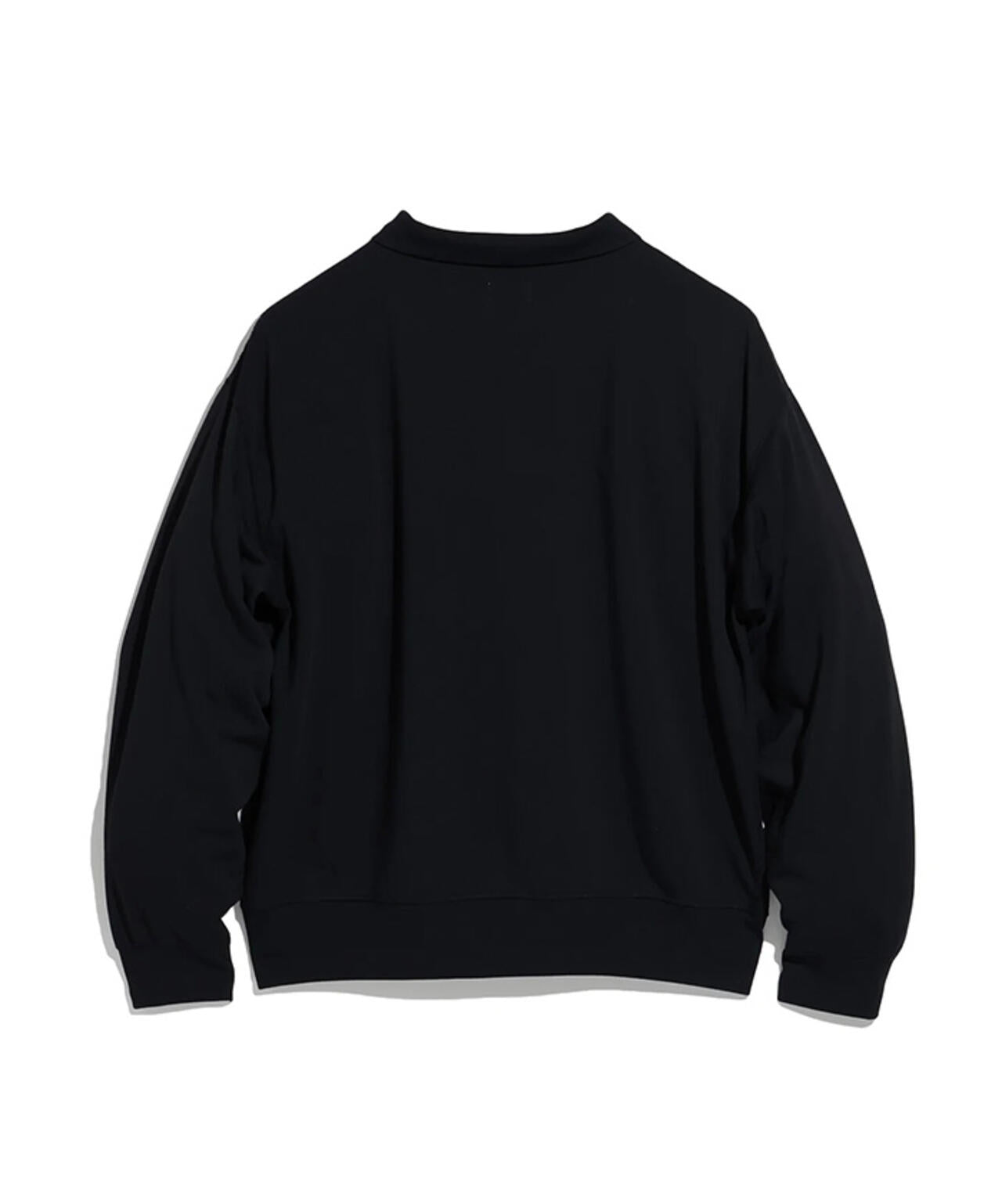FOUNDOUR/ファウンダ/HALF ZIP LONG SLEEVE SHIRT