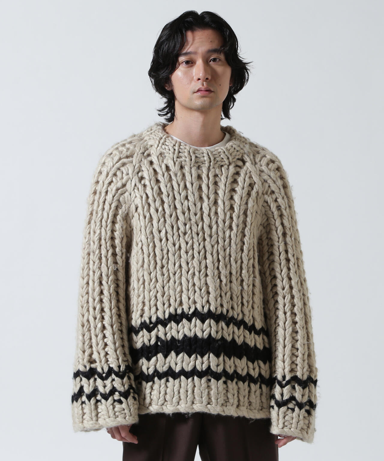 ANCELLM/アンセルム/CHUNKY KNIT