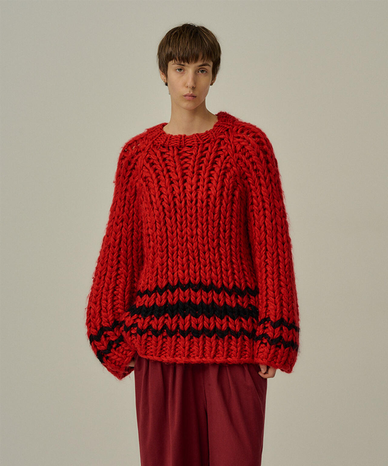 ANCELLM/アンセルム/CHUNKY KNIT