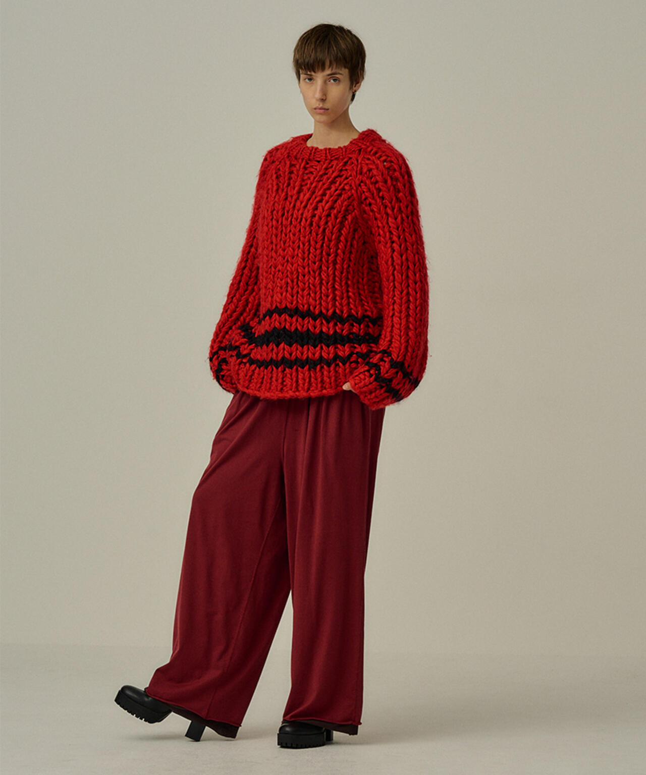 ANCELLM/アンセルム/CHUNKY KNIT