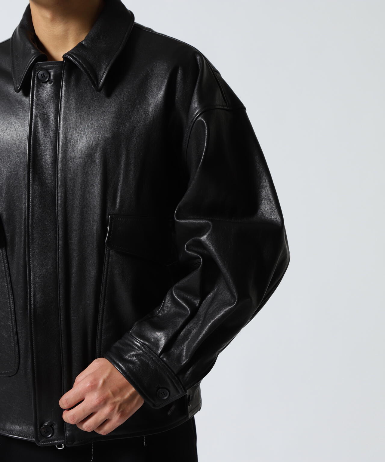 YOKE/ヨーク/Leather Flight Jacket/YK25FW01017B