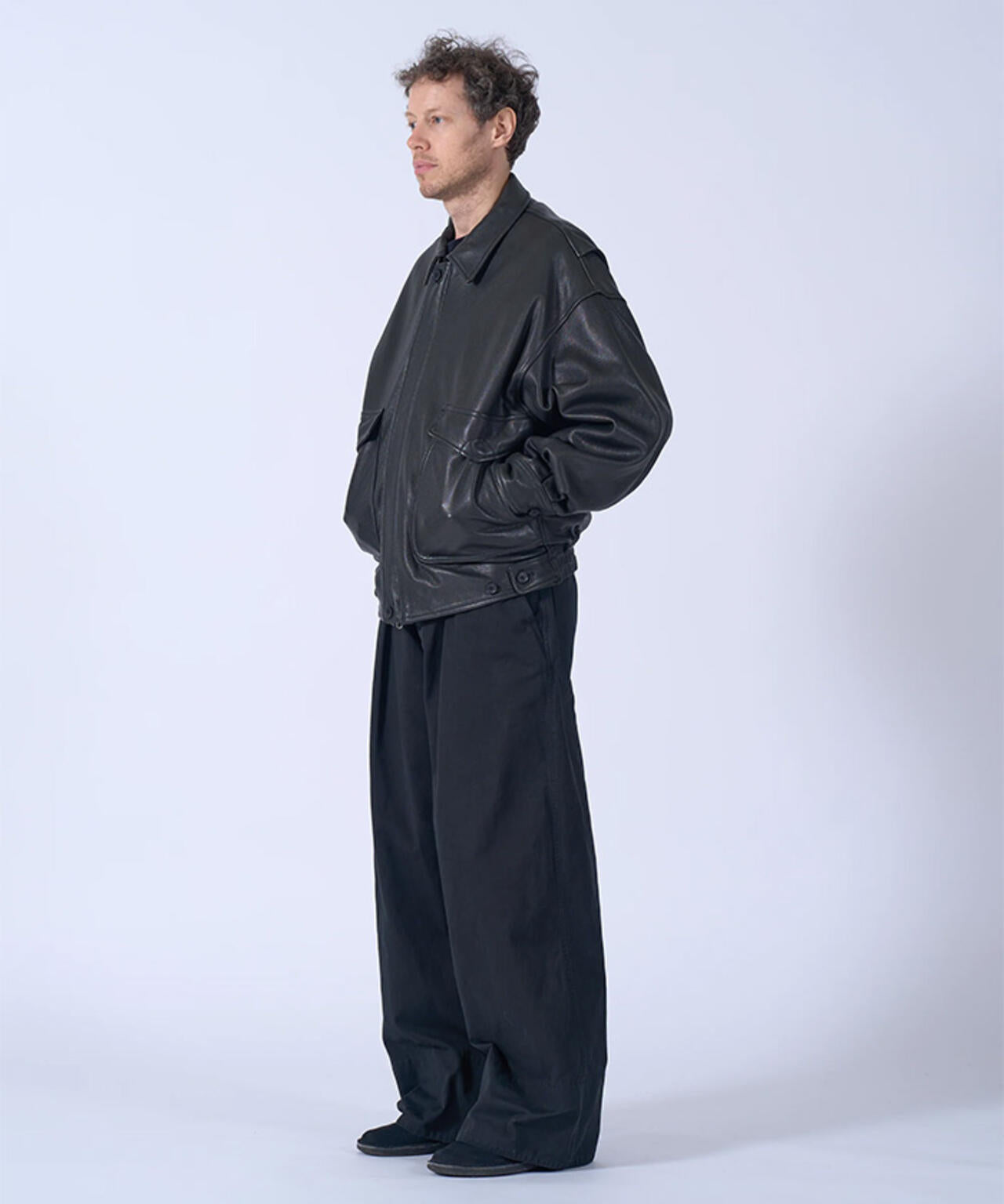 YOKE/ヨーク/Leather Flight Jacket/YK25FW01017B