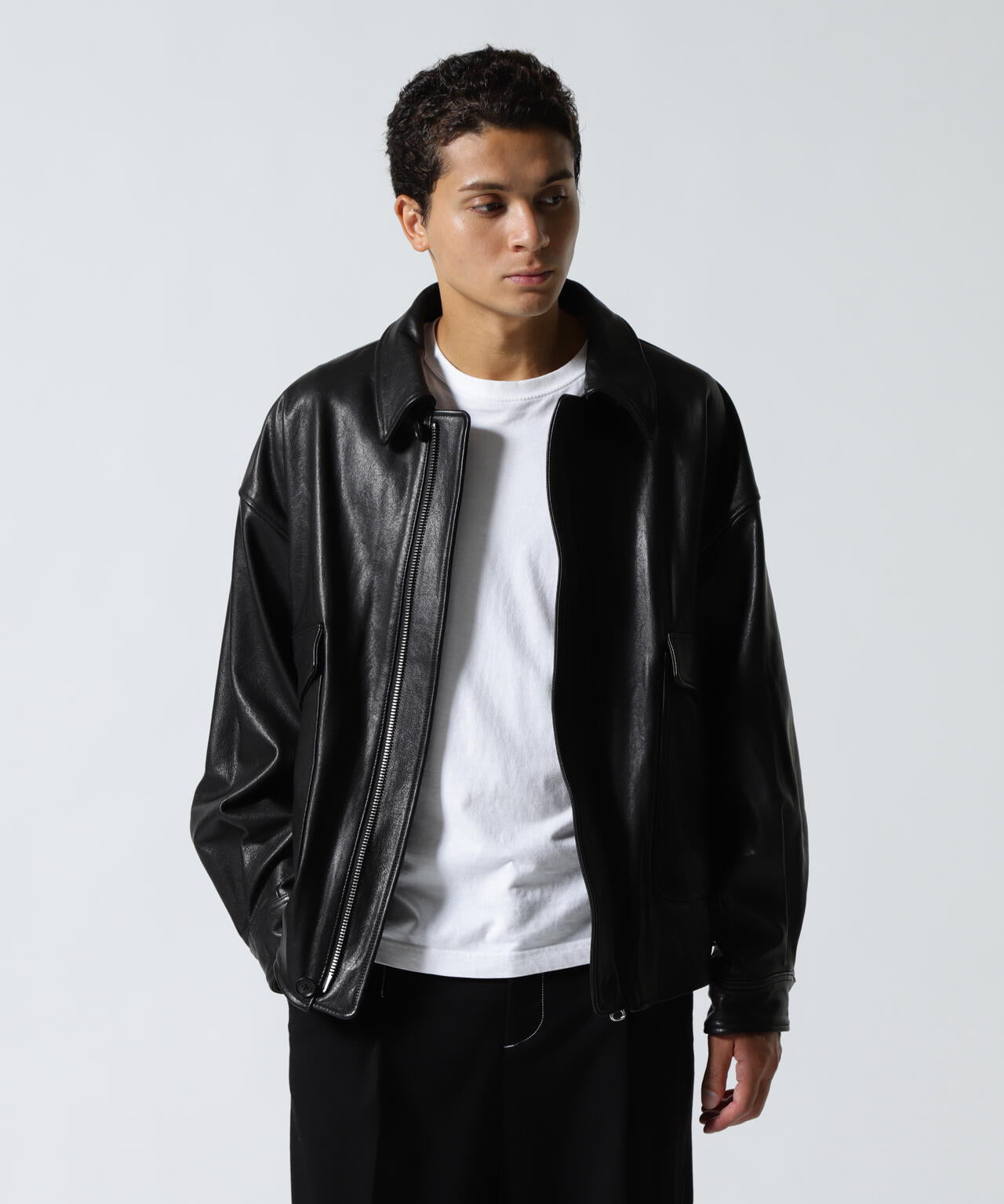 YOKE/ヨーク/Leather Flight Jacket/YK25FW01017B