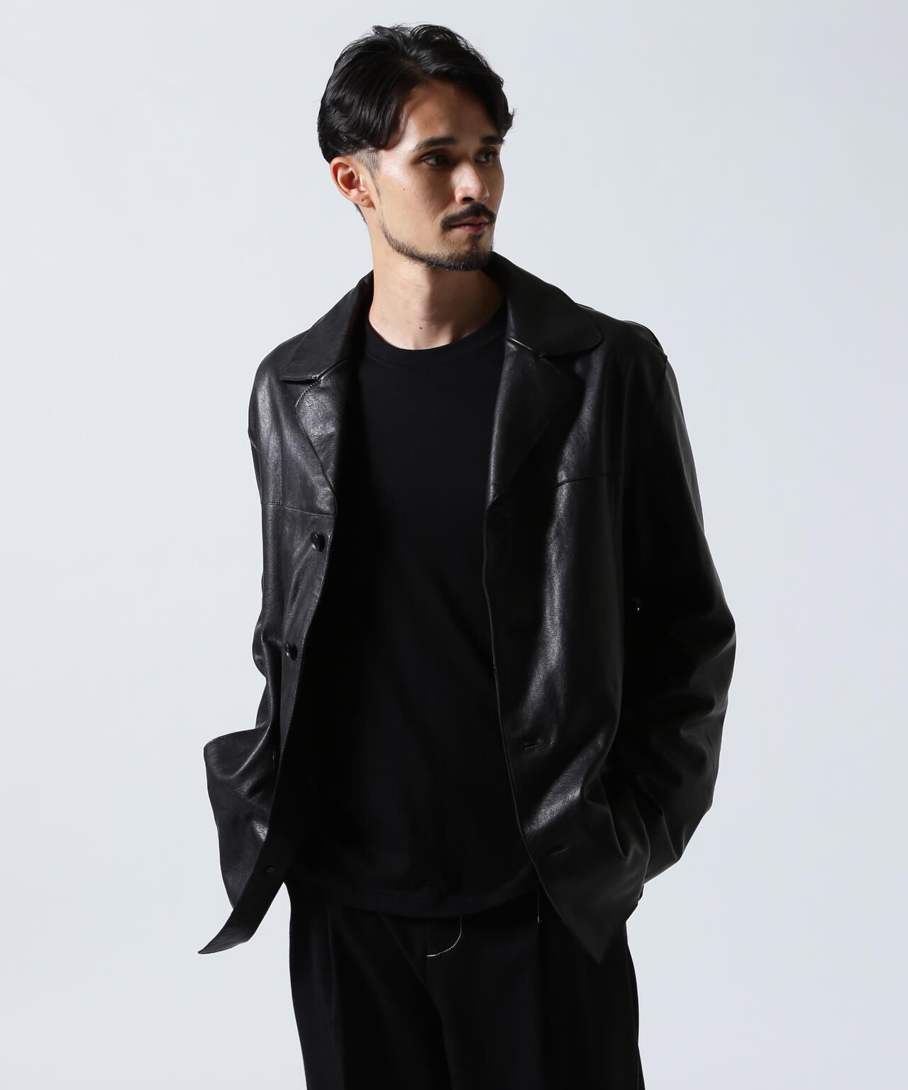YOKE/ヨーク/Leather Car Jacket/YK25FW01018B