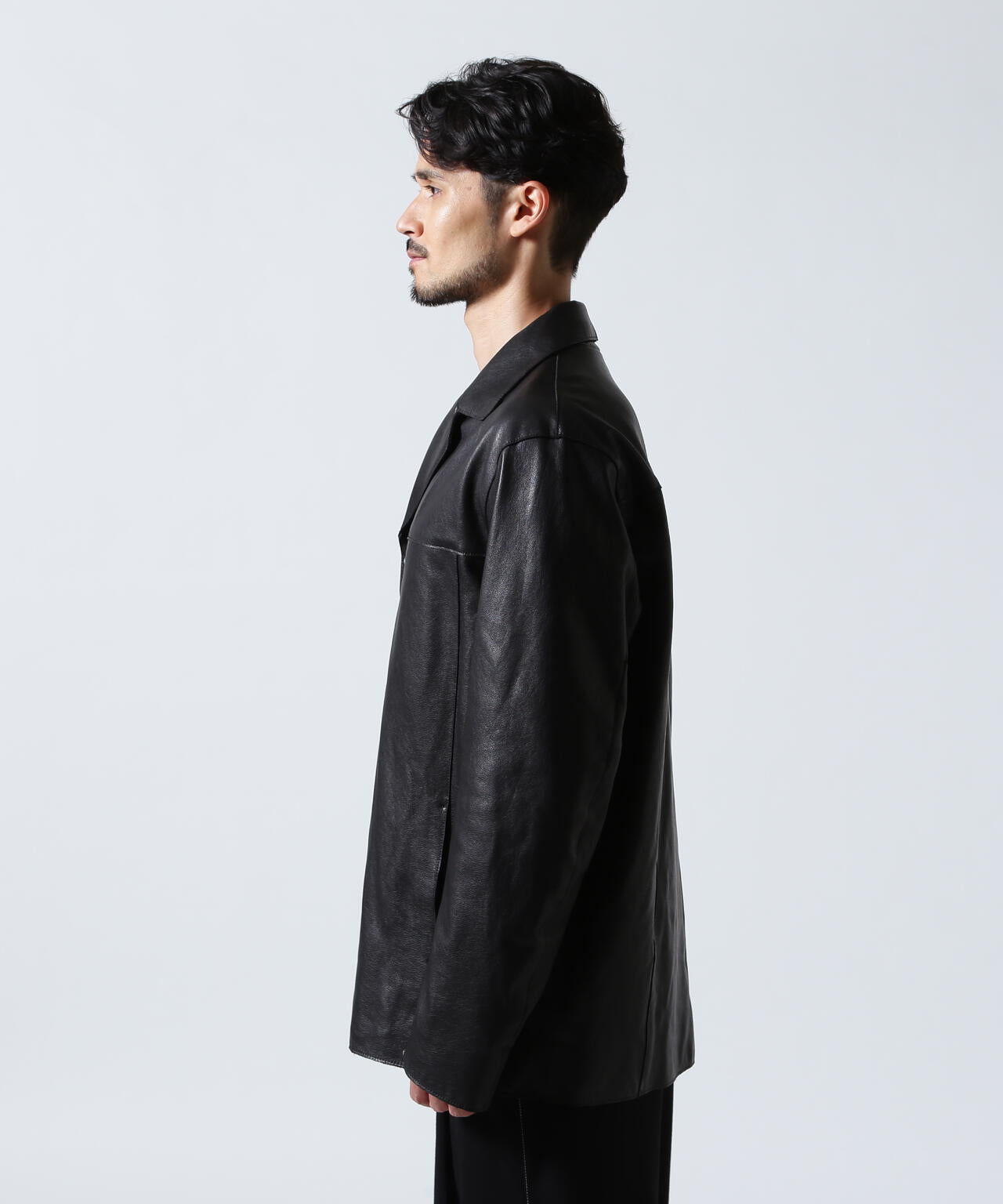 YOKE/ヨーク/Leather Car Jacket/YK25FW01018B