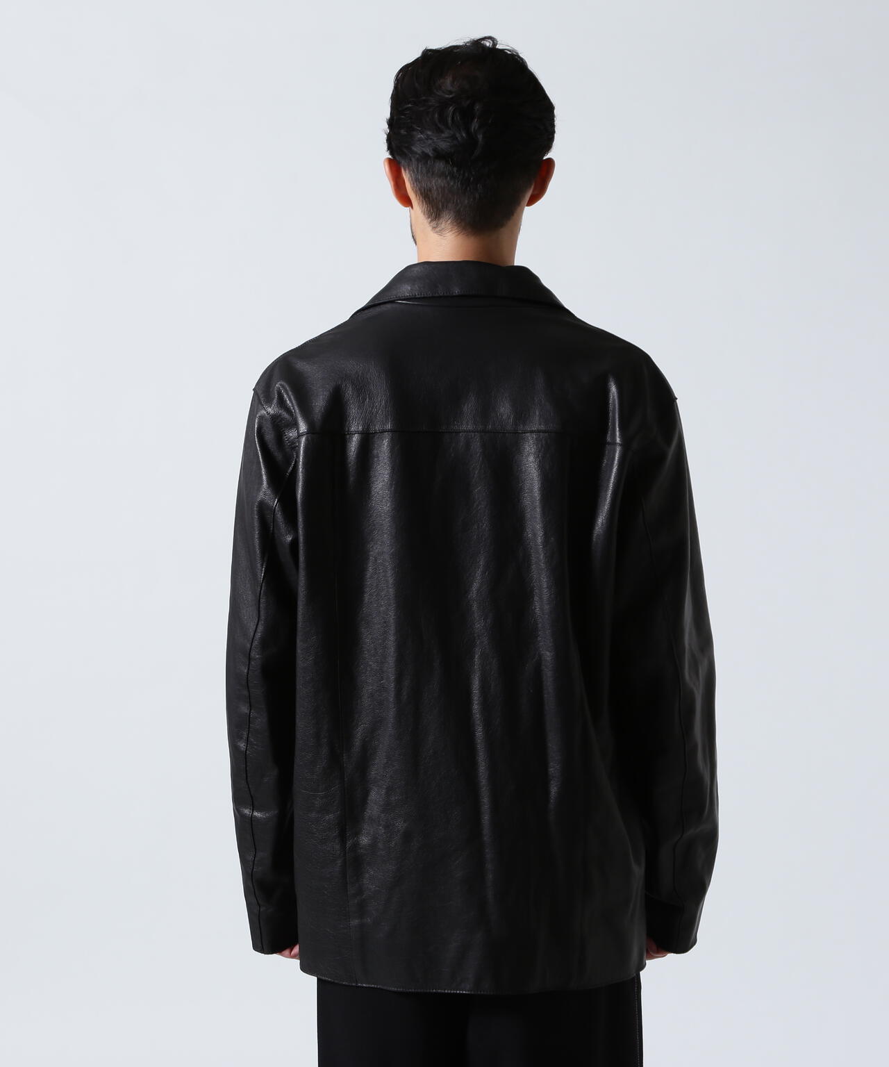 YOKE/ヨーク/Leather Car Jacket/YK25FW01018B