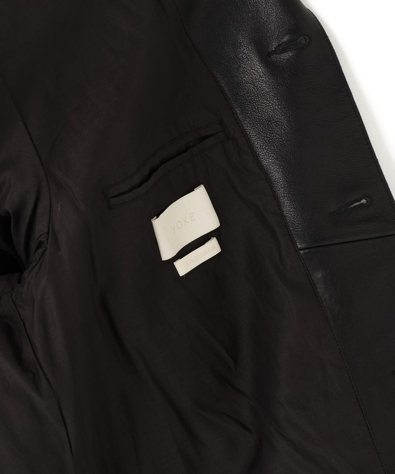 YOKE/ヨーク/Leather Car Jacket/YK25FW01018B