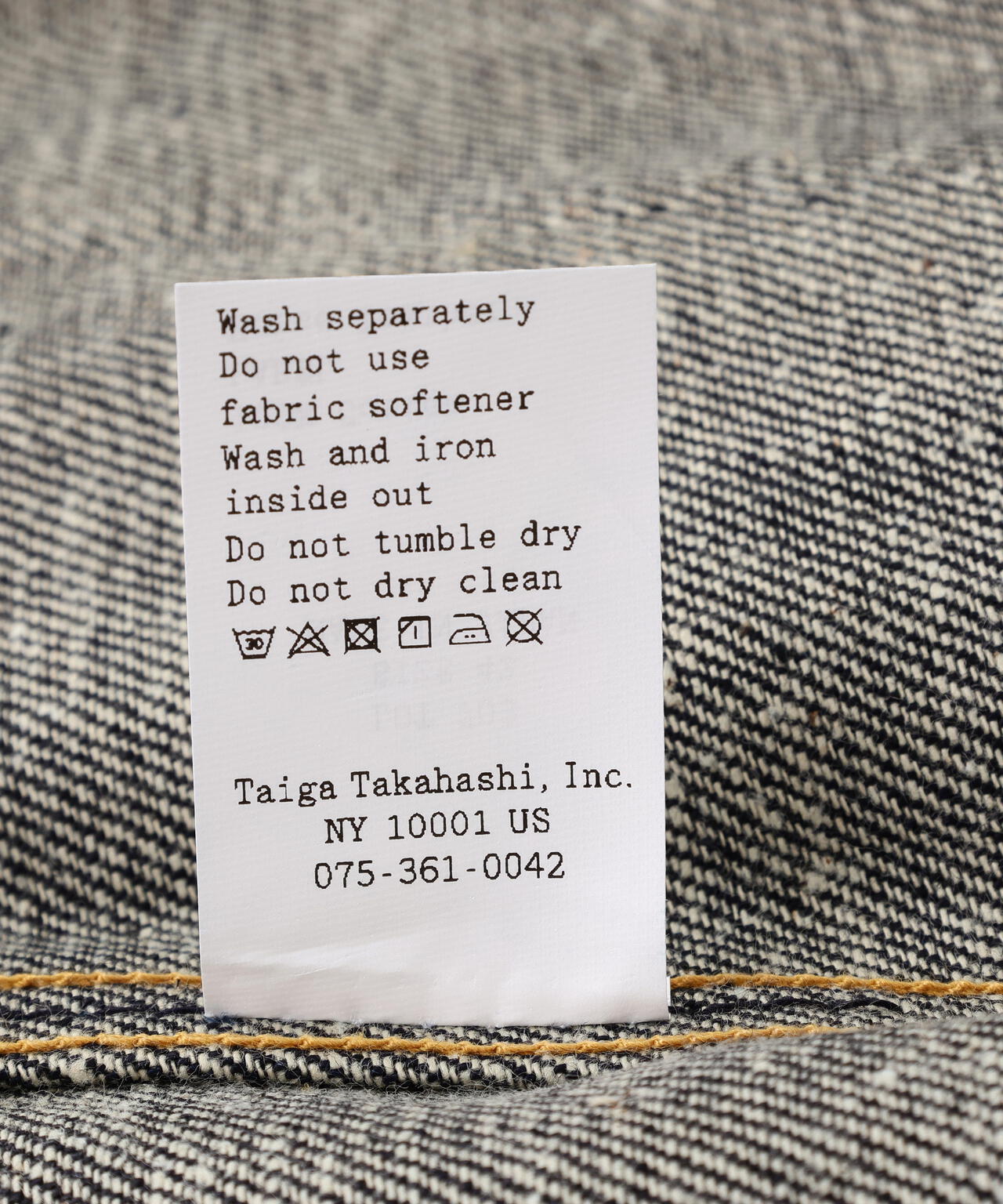 T.T/ティーティー/Lot .703 Denim Jacket C1929s/TAIGA TAKAHASHI/タイガタカハシ