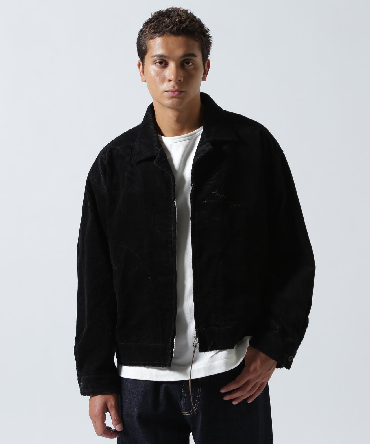 ANCELLM/アンセルム/CORDUROY ZIPUP JACKET