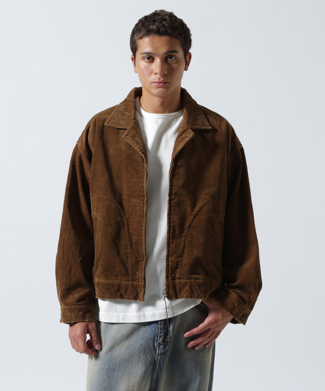 ANCELLM/アンセルム/CORDUROY ZIPUP JACKET