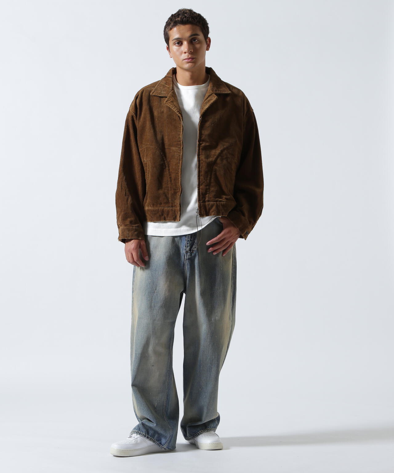 ANCELLM/アンセルム/CORDUROY ZIPUP JACKET