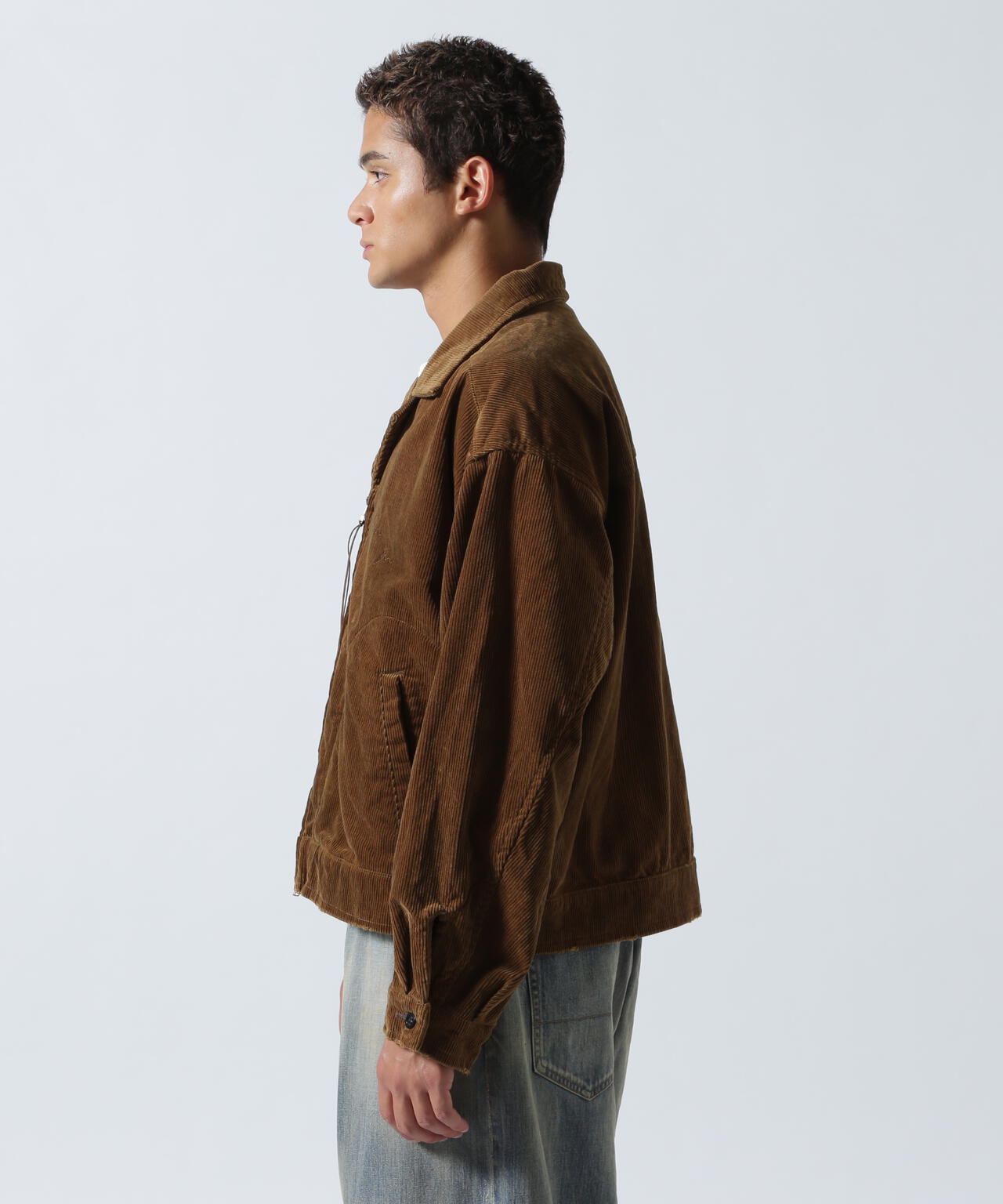 ANCELLM/アンセルム/CORDUROY ZIPUP JACKET