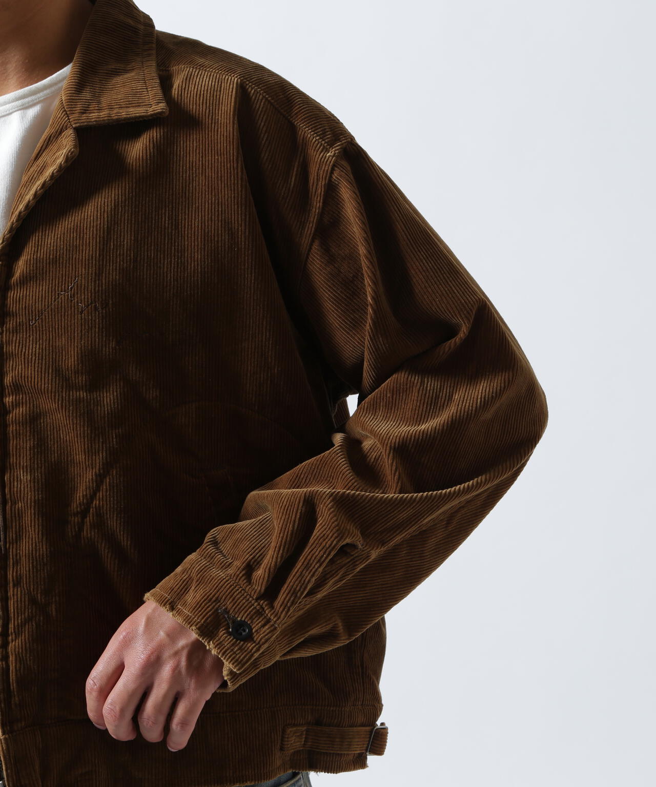 ANCELLM/アンセルム/CORDUROY ZIPUP JACKET