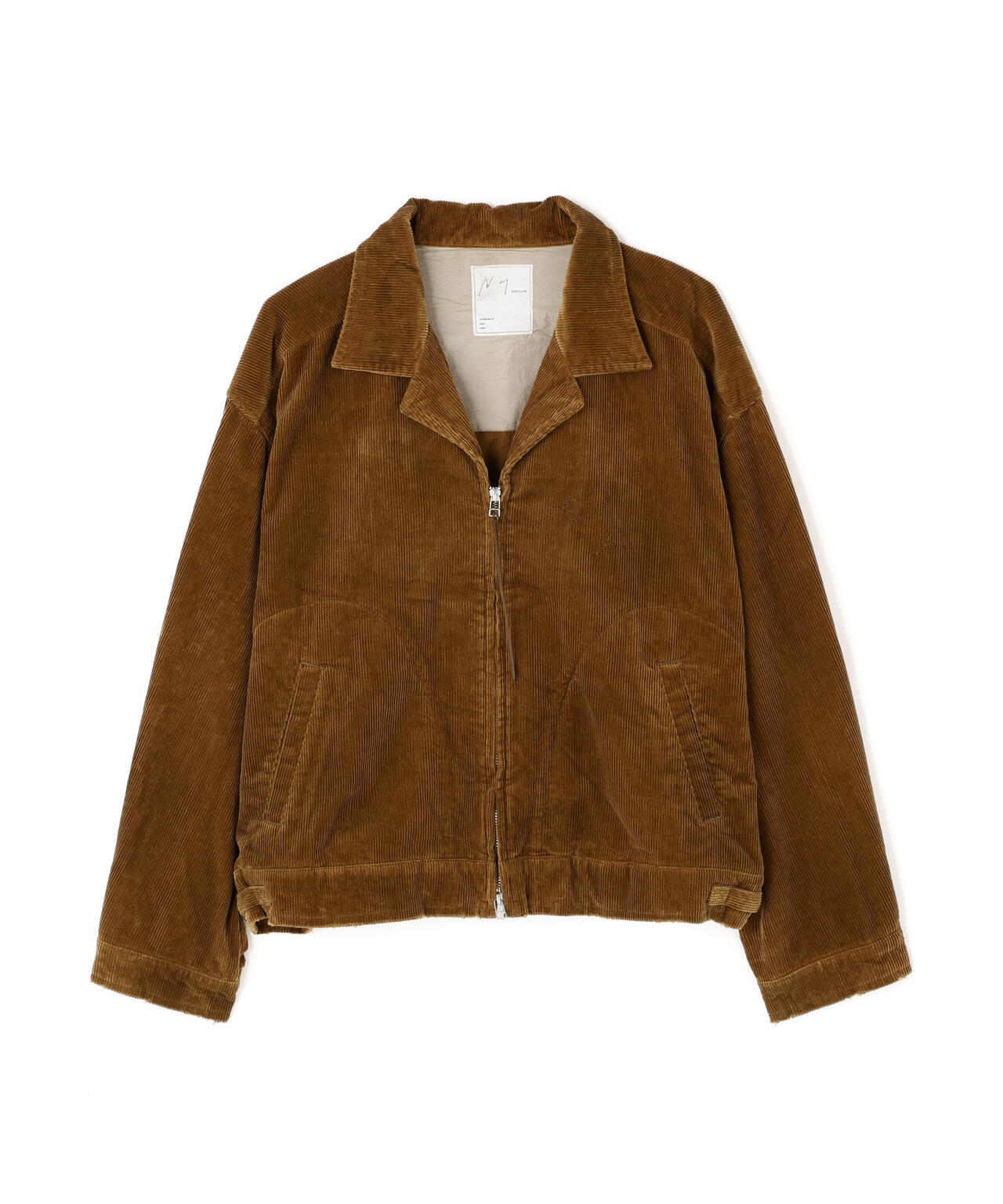 ANCELLM/アンセルム/CORDUROY ZIPUP JACKET
