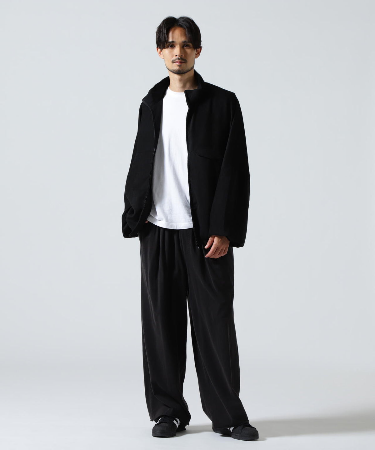 ANCELLM/アンセルム/VEAGAN SUDE KIMONO BLOUSON