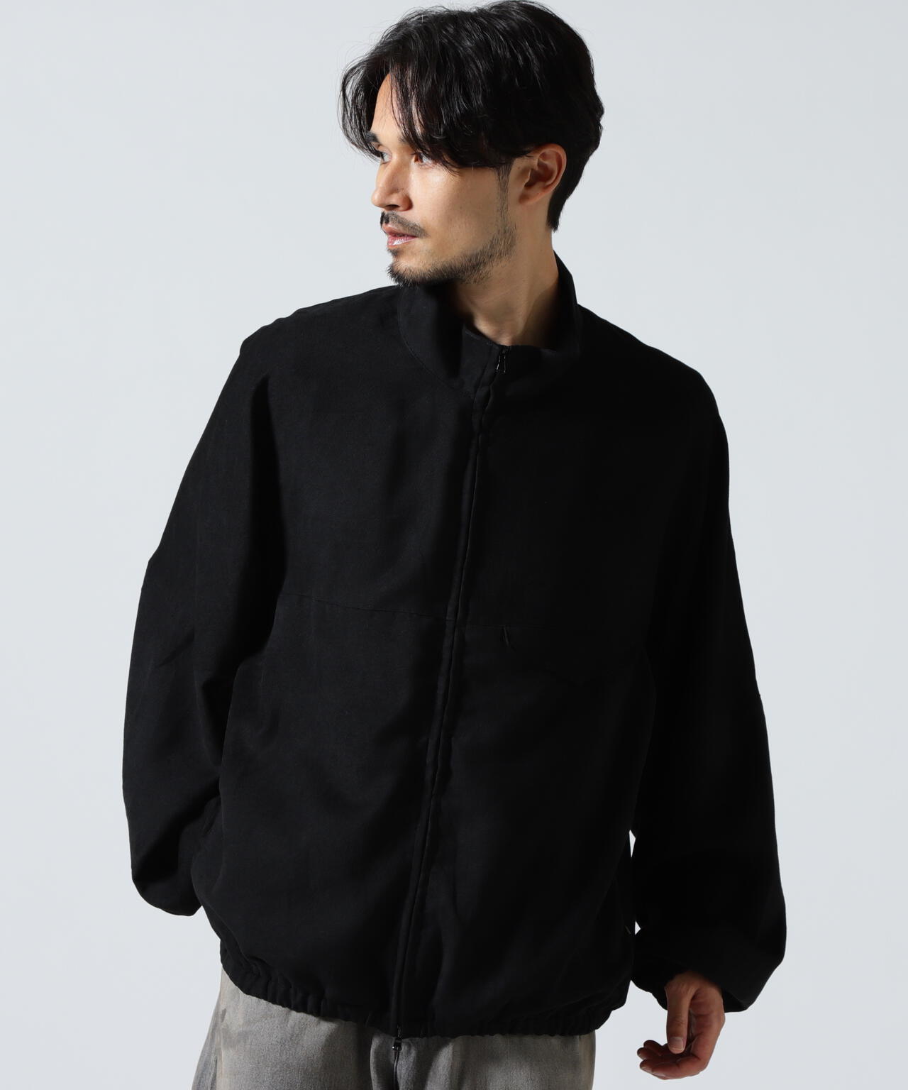 ANCELLM/アンセルム/VEAGAN SUDE KIMONO BLOUSON