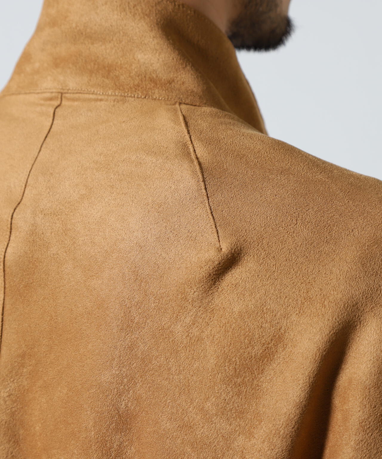 ANCELLM/アンセルム/VEAGAN SUDE KIMONO BLOUSON