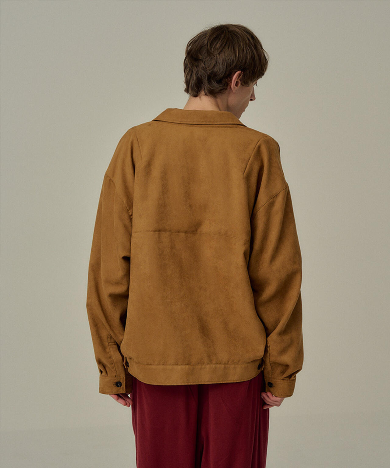 ANCELLM/アンセルム/VEAGAN SUEDE WORK SHIRT