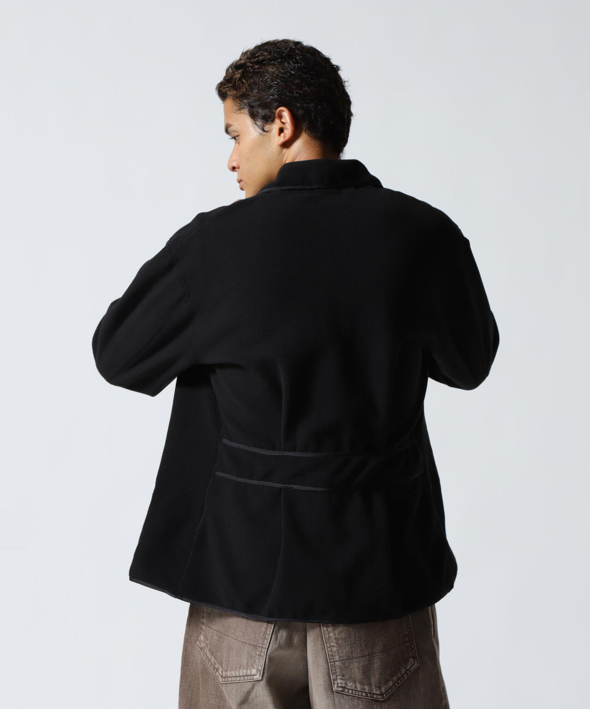 FOUNDOUR/ファウンダ/FLEECE ZIP BLOUSON