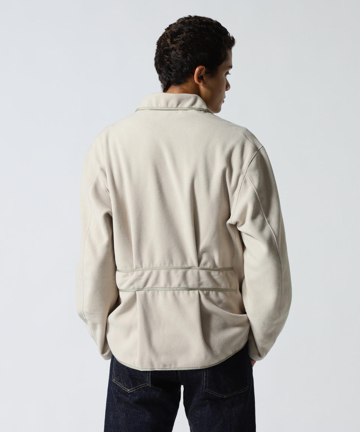 FOUNDOUR/ファウンダ/FLEECE ZIP BLOUSON