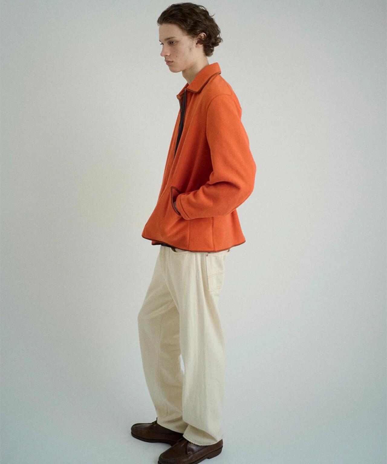 FOUNDOUR/ファウンダ/FLEECE ZIP BLOUSON