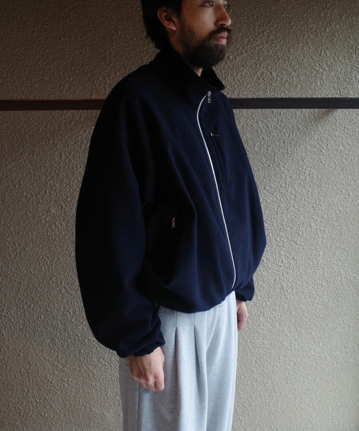 BIBLIOTHERK×GARDEN/ビブリオテーク×ガーデン/DRAPE BLOUSON EX/GARDEN別注