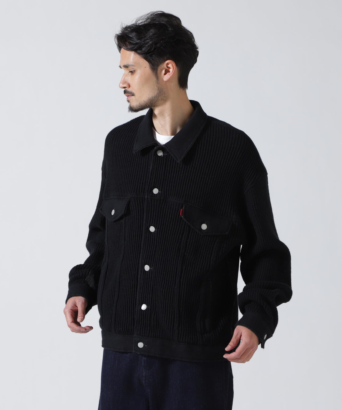 YOKE×吾亦紅/ヨーク×ワレモコウ/CONNECTED KNIT DENIM TRUCKER JACKET EXCLUSIVE/吾亦紅別注