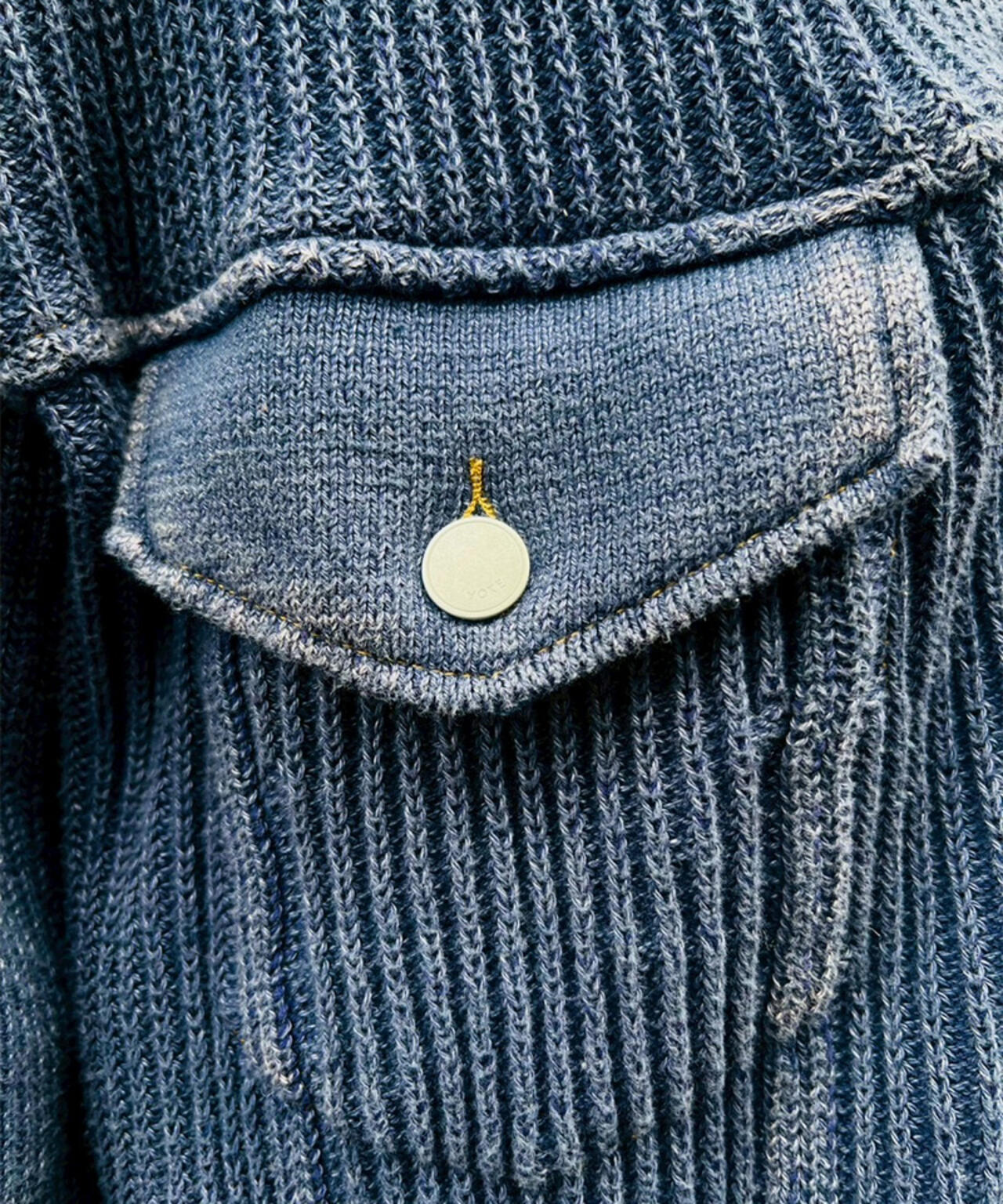 YOKE×吾亦紅/ヨーク×ワレモコウ/CONNECTED KNIT DENIM TRUCKER JACKET EXCLUSIVE/吾亦紅別注