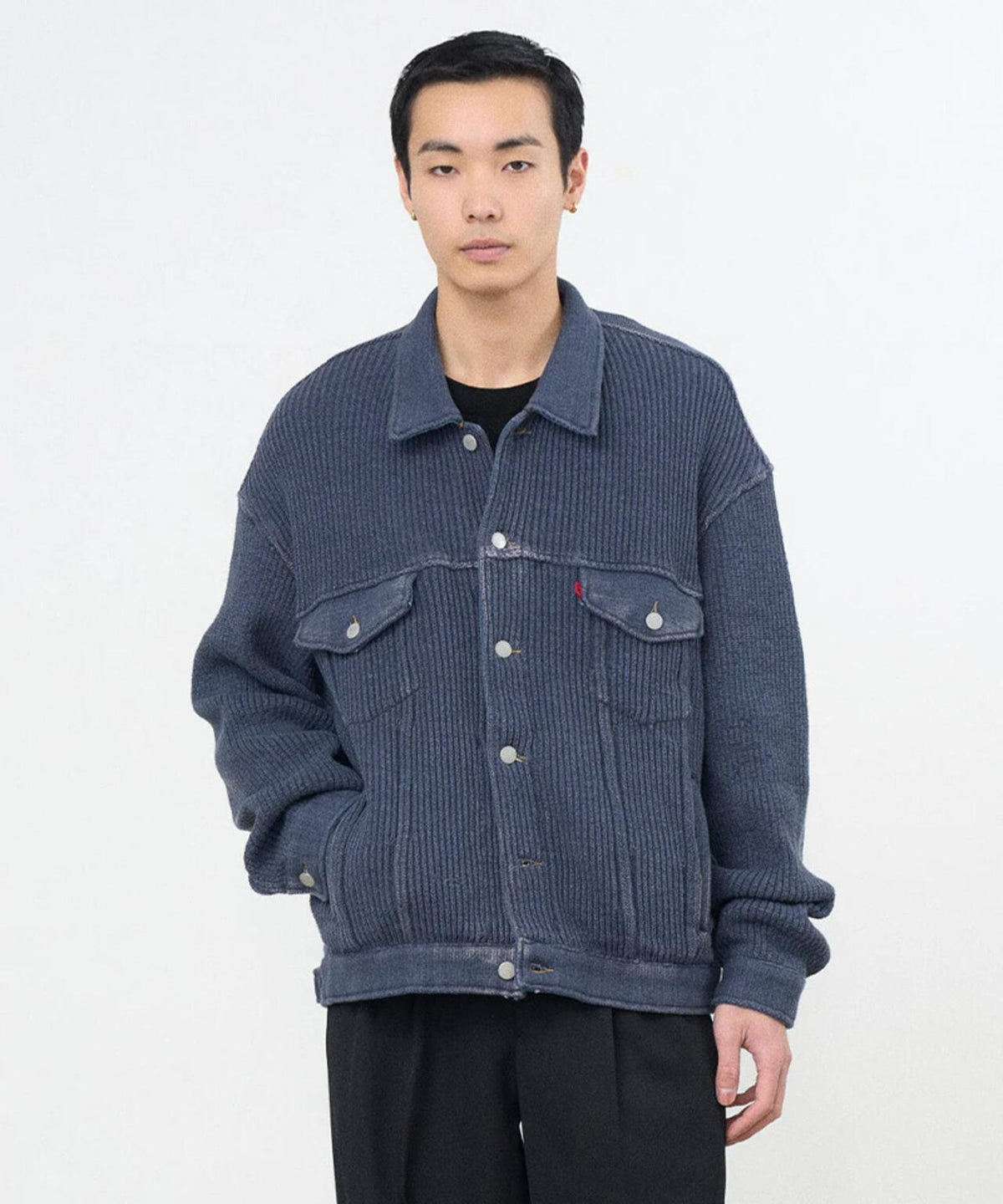 YOKE×吾亦紅/ヨーク×ワレモコウ/CONNECTED KNIT DENIM TRUCKER JACKET EXCLUSIVE/吾亦紅別注