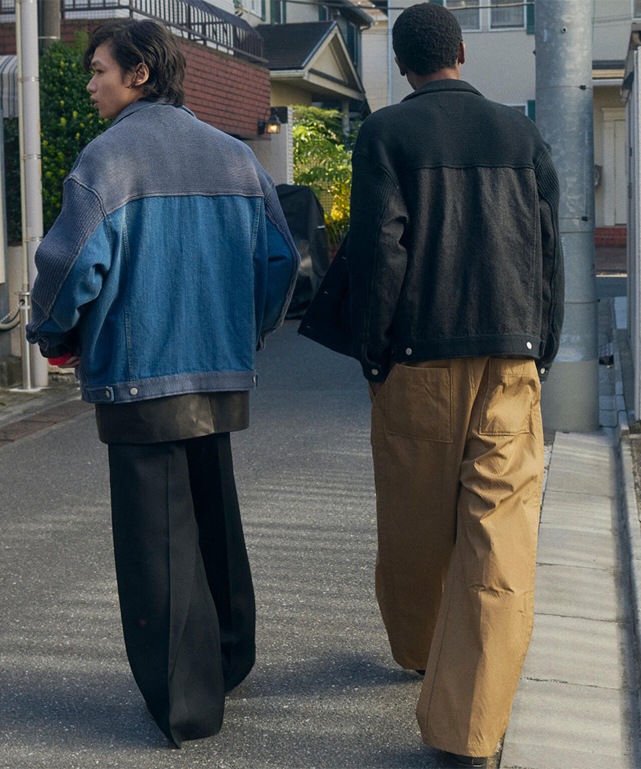 YOKE×吾亦紅/ヨーク×ワレモコウ/CONNECTED KNIT DENIM TRUCKER JACKET EXCLUSIVE/吾亦紅別注