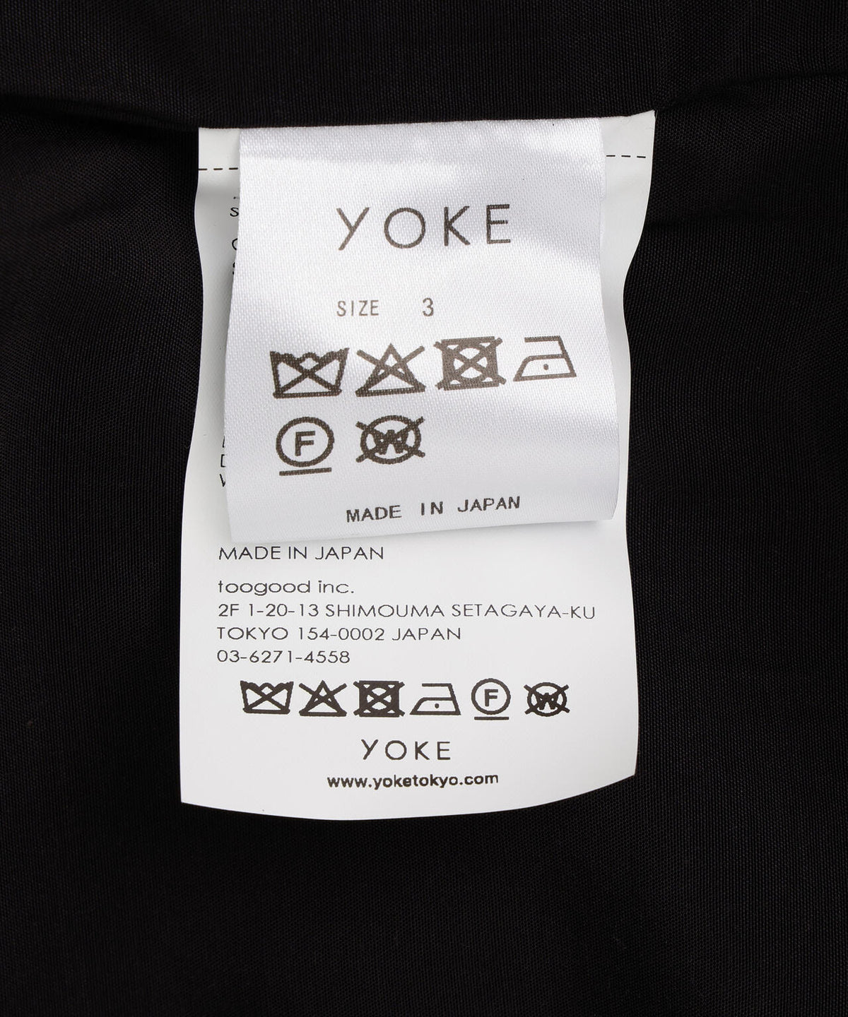 YOKE/ヨーク/Melton Big Balmaccan Coat/YK25FW01033C