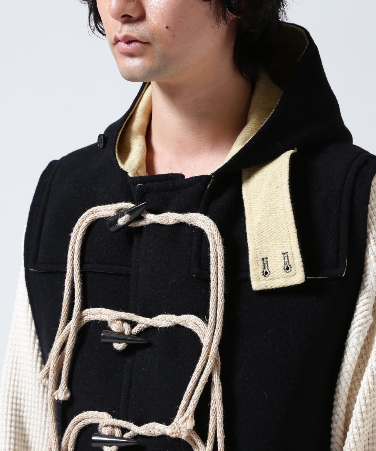 MASU/エムエーエスユー/DUFFLE VEST/M25F9VT001