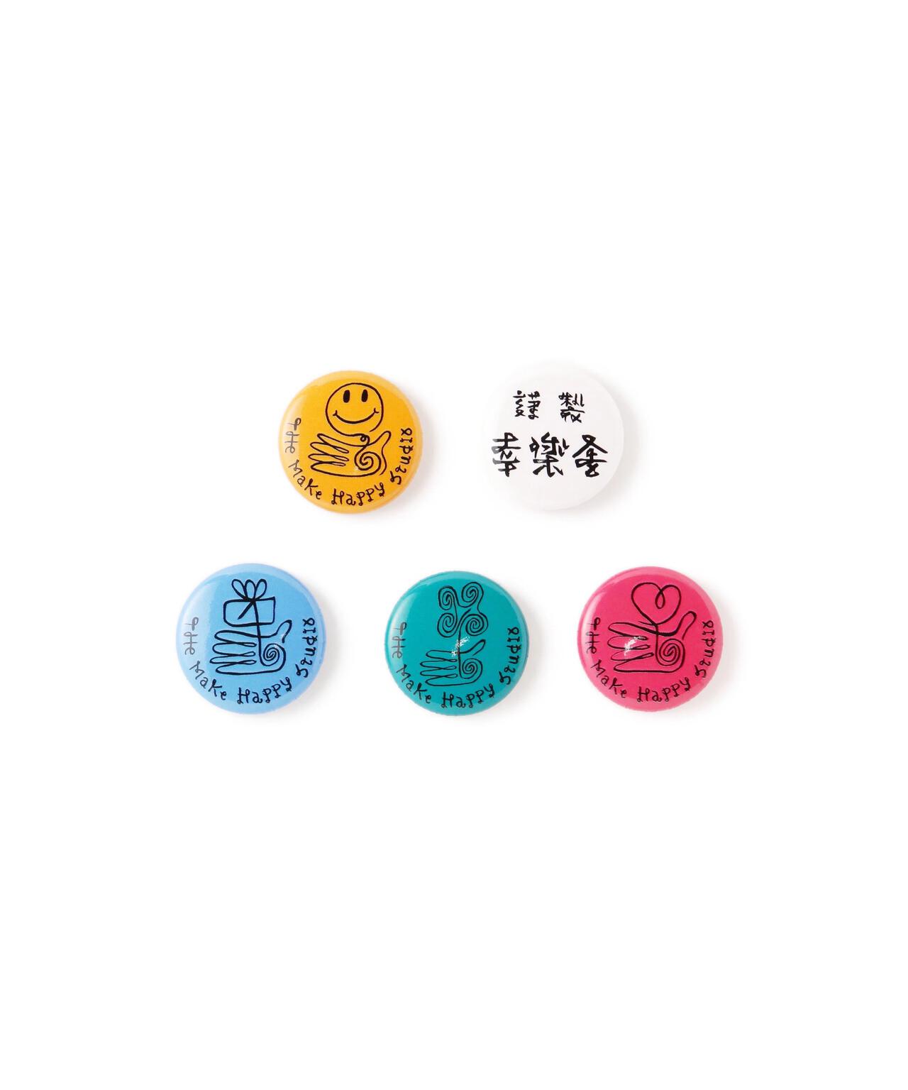 The Make Happy Studio/ザメイクハッピーストゥディオ/BUTTON BADGE